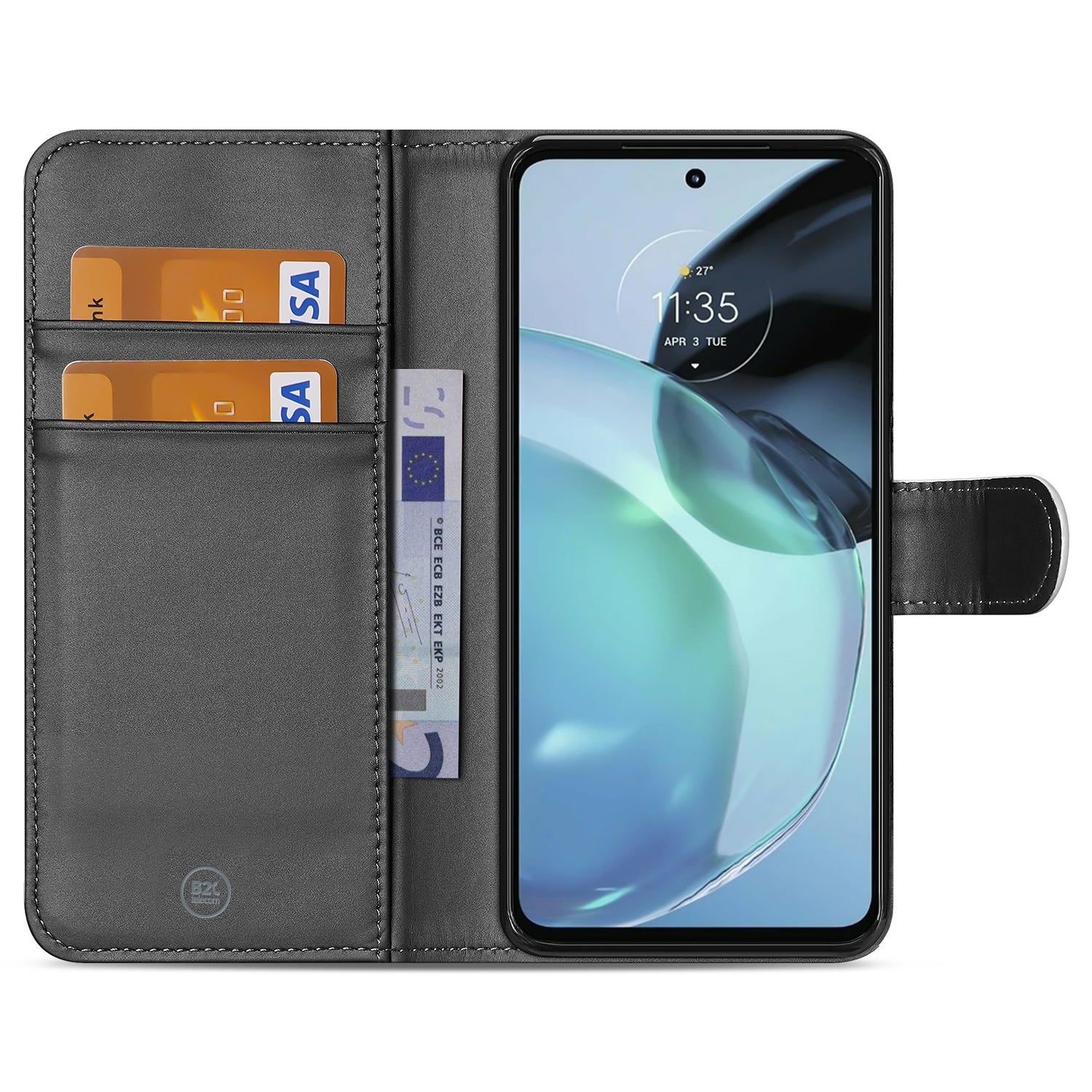 LACAE voor Samsung Galaxy A57 5G Leren Hoes - Boekstijl Cover met Kaarthouder, Magnetische Hoes met Standaard (Green LACAE voor Samsung Galaxy A57 5G Leren Hoes - Boekstijl Cover met Kaarthouder, Magnetische Hoes met Standaard (Green