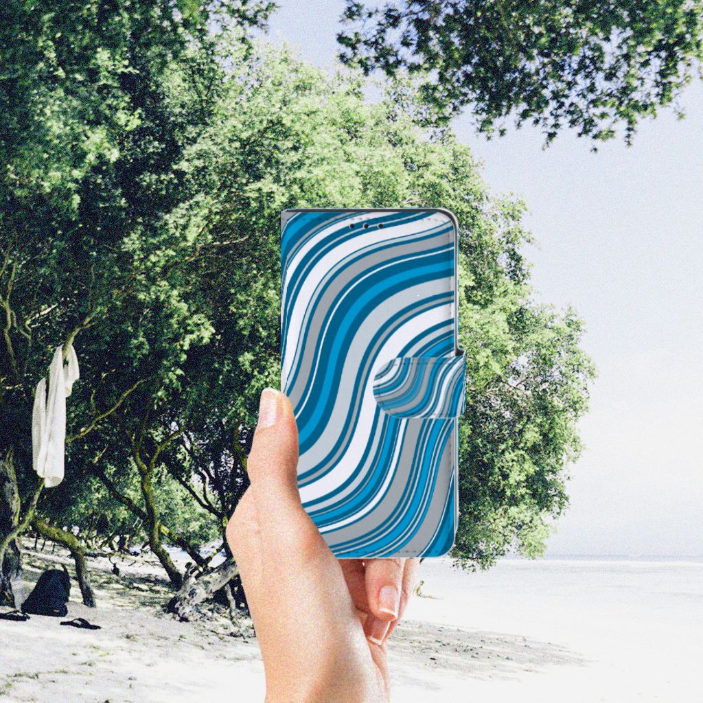 Xiaomi Redmi 7A Telefoon Hoesje Waves Blue