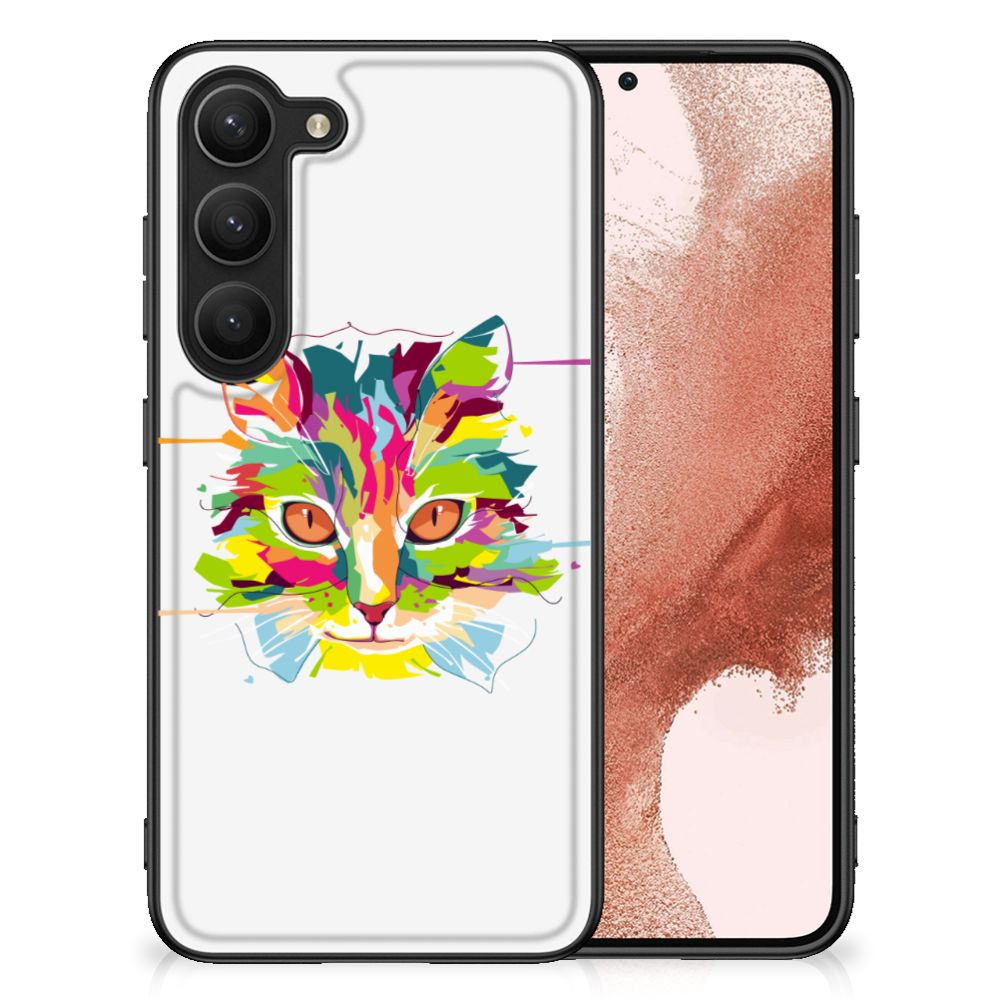 Samsung Galaxy S23 Hoesje Cat Color B2C Telecom