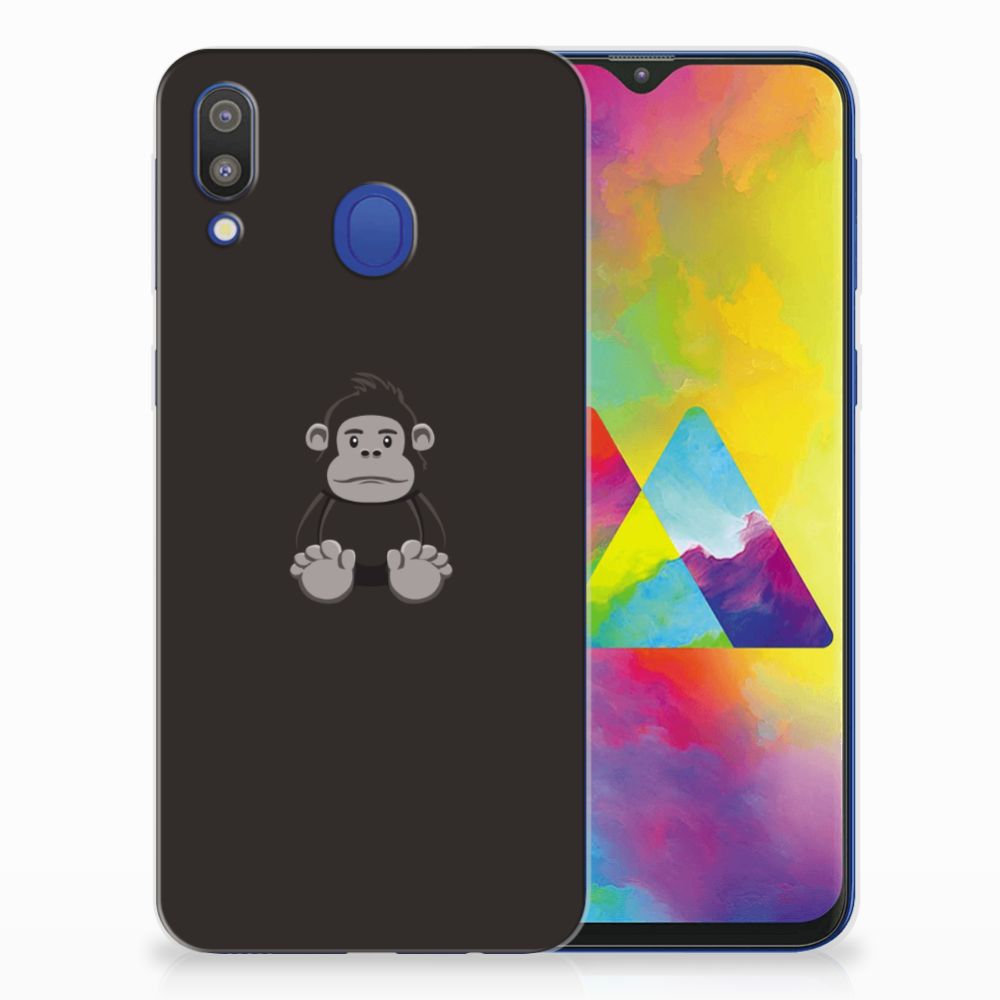 Samsung Galaxy M20 (Power) Telefoonhoesje met Naam Gorilla