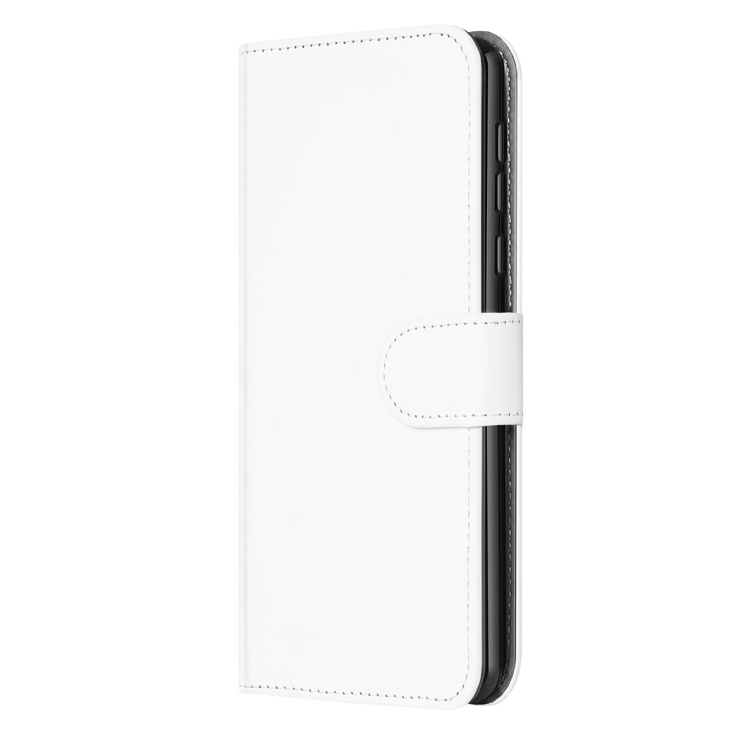 Book Case Telefoonhoesje voor de Motorola Moto G13 | G23 Wit met Pasjeshouder