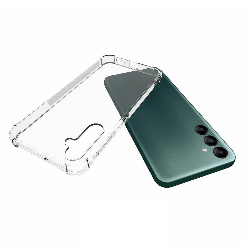 Anti-shock Back Cover voor de Samsung Galaxy A24 Transparant