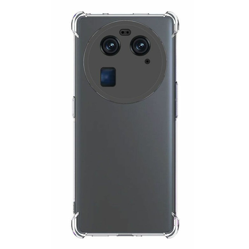 Anti-shock Back Cover voor de OPPO Find X6 Transparant