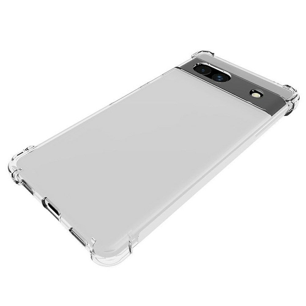 Anti-shock Back Cover voor de Google Pixel 7A Transparant