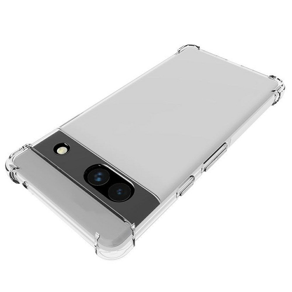 Anti-shock Back Cover voor de Google Pixel 7A Transparant