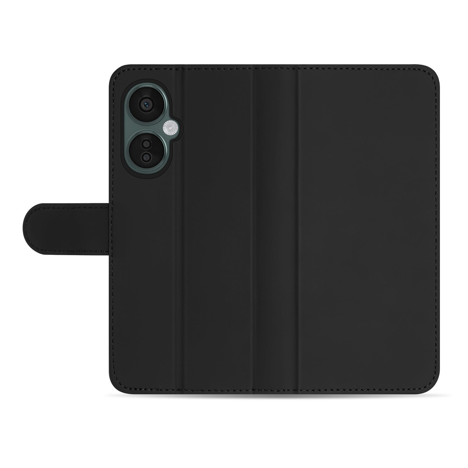 Book Cover Hoesje voor de OnePlus Nord CE 3 Lite Zwart met Pasjeshouder