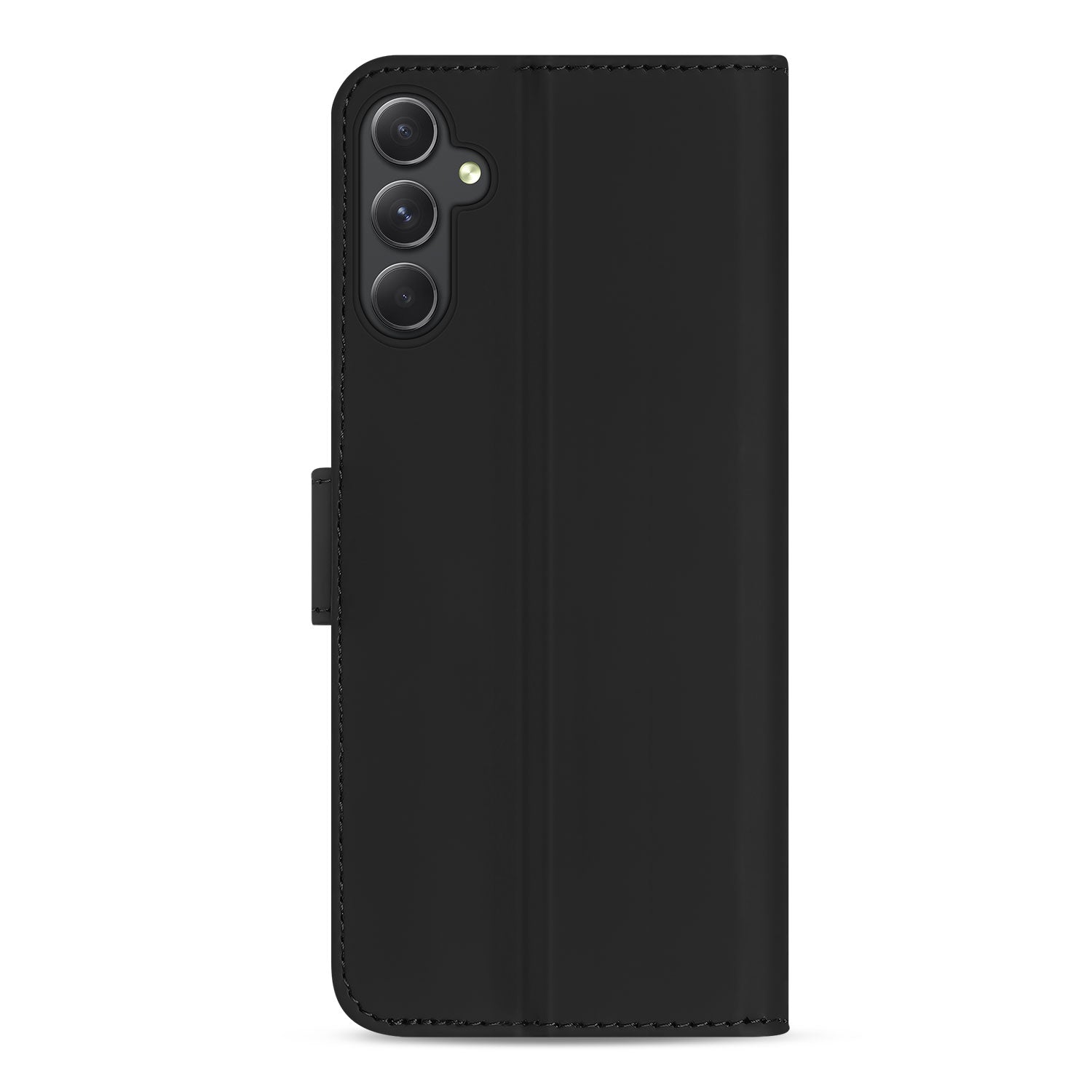 Book Cover Hoesje voor de Samsung Galaxy A34 5G Zwart met Pasjeshouder