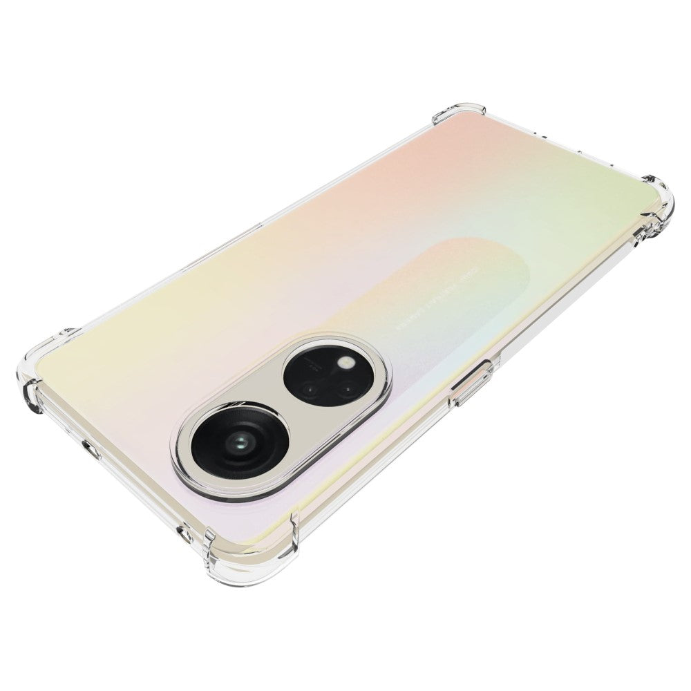 Anti-shock Back Cover voor de OPPO Reno8 T 5G Transparant