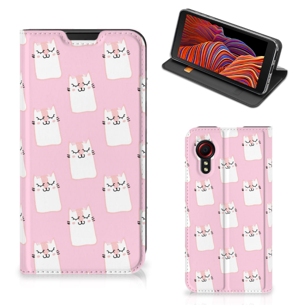 Samsung Galaxy Xcover 5 Hoesje maken Sleeping Cats - B2C Telecom
