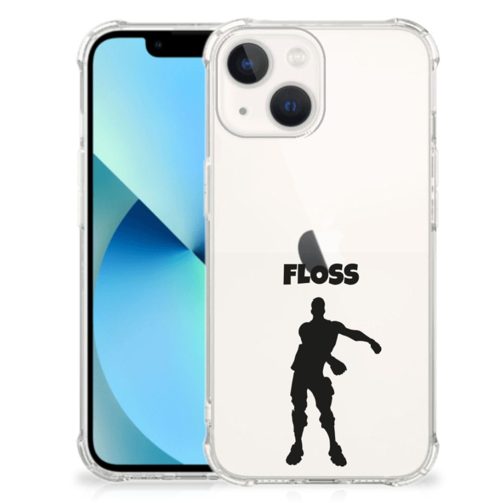 iPhone 13 mini Stevig Bumper Hoesje Floss - B2C Telecom