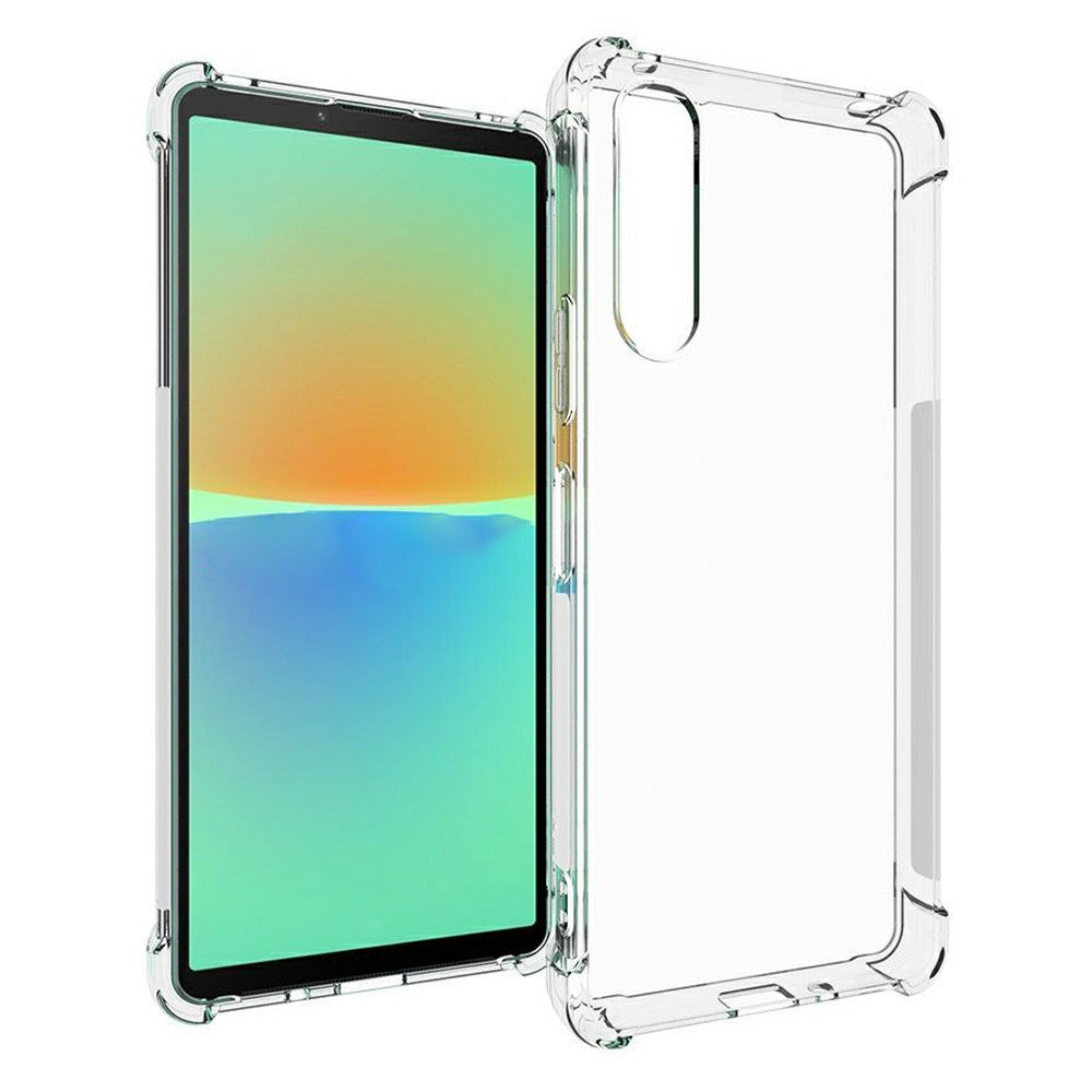 Anti-shock Back Cover voor de Sony Xperia 10 V Transparant