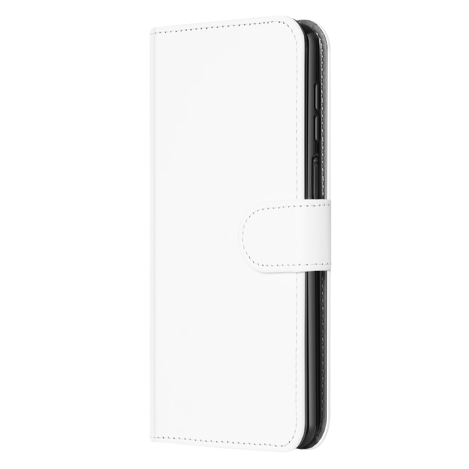 Book Case Telefoonhoesje voor de Motorola Moto G14 Wit met Pasjeshouder