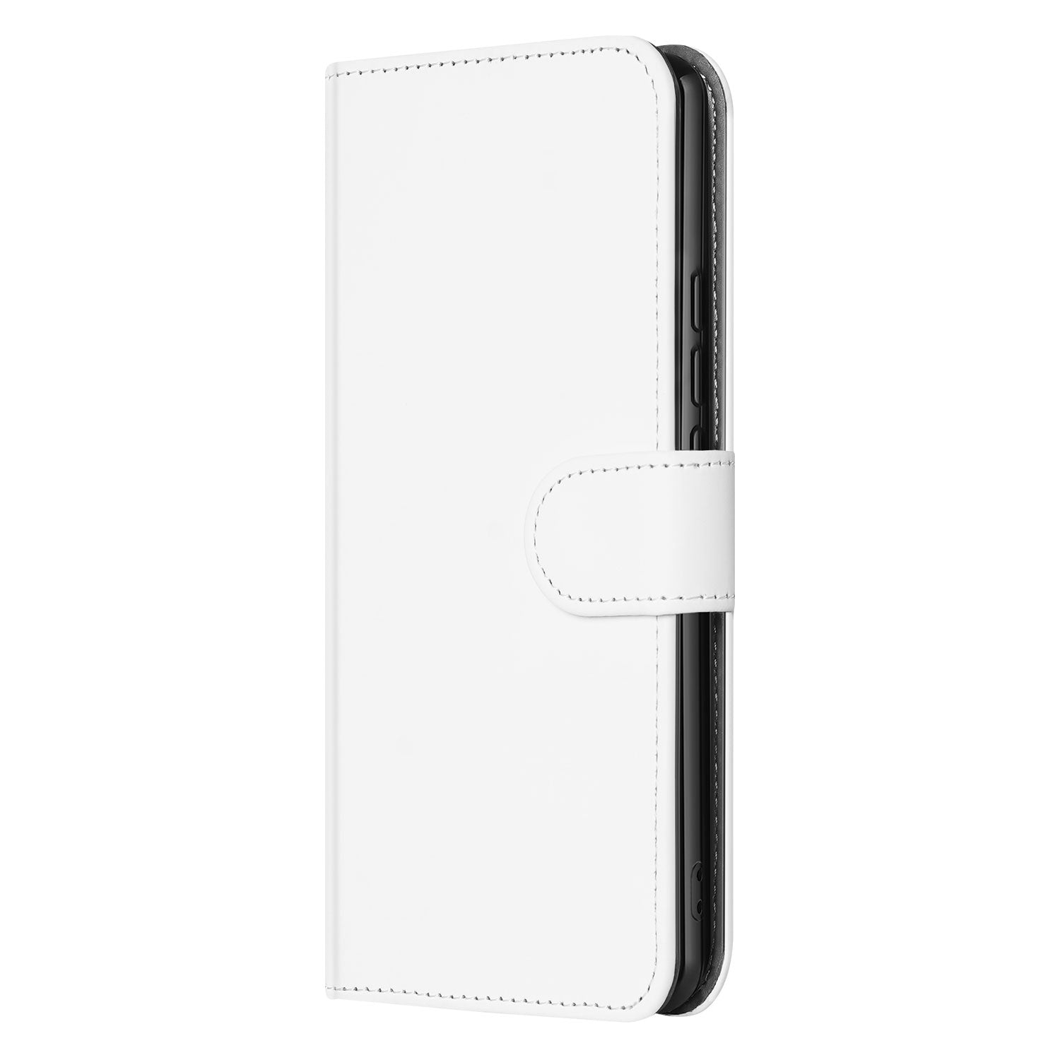 Book Case Telefoonhoesje voor de Xiaomi Poco F5 Pro Wit met Pasjeshouder