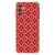 Samsung Galaxy A13 5G | A04s Doorzichtige Silicone Hoesje Batik Rood