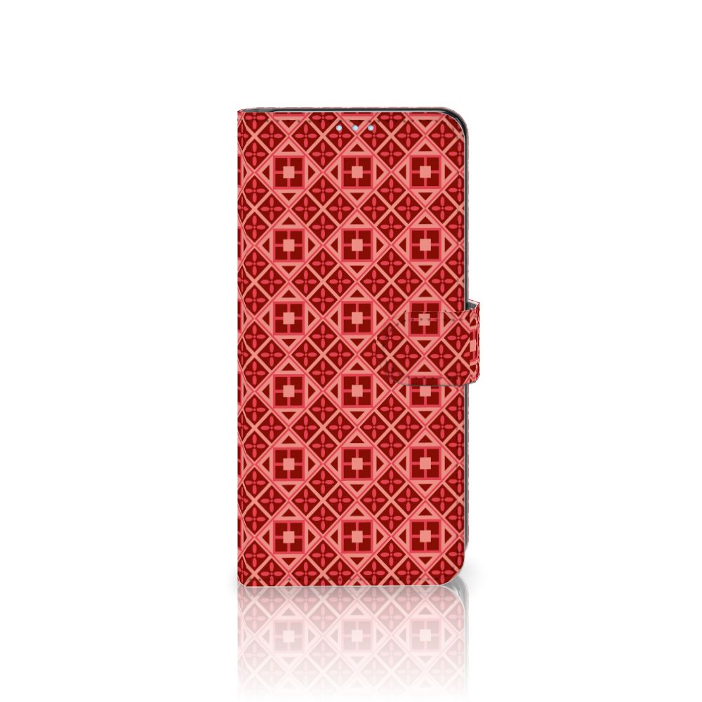 OPPO Reno 4 Pro 5G Telefoon Hoesje Batik Rood