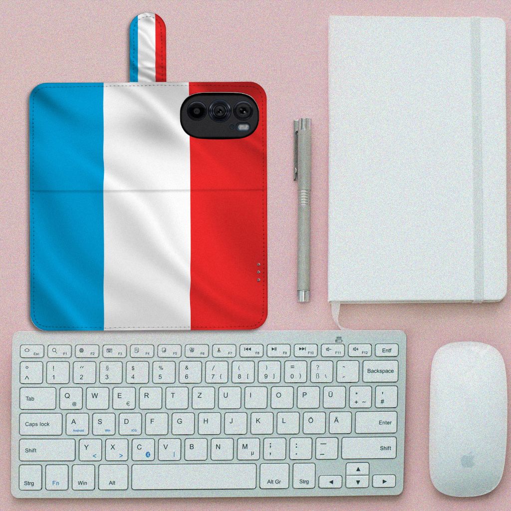 Motorola Edge 30 Pro Bookstyle Case Luxemburg