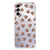 TPU bumper voor Samsung Galaxy A14 5G Poep Emojis met een patroon van poep emoji's op de achterkant.