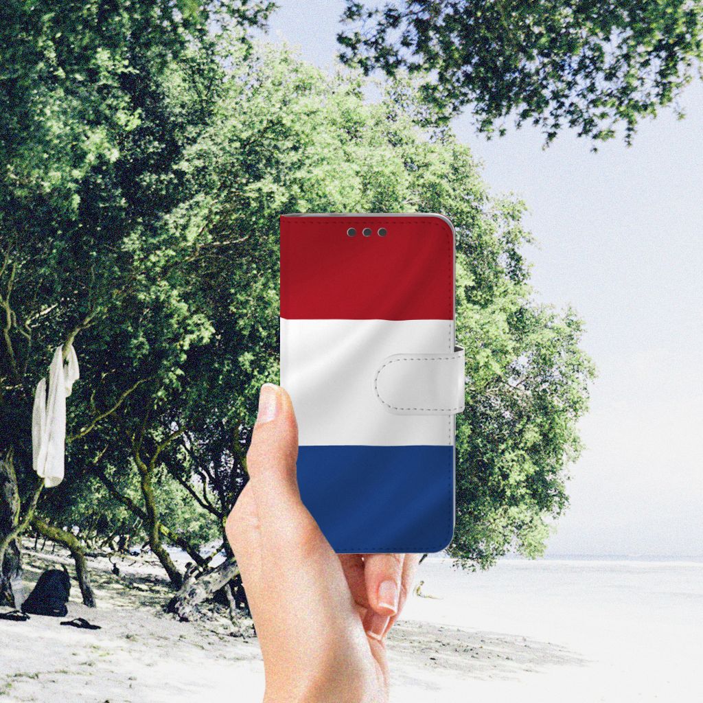 Microsoft Lumia 650 Bookstyle Case Nederlandse Vlag