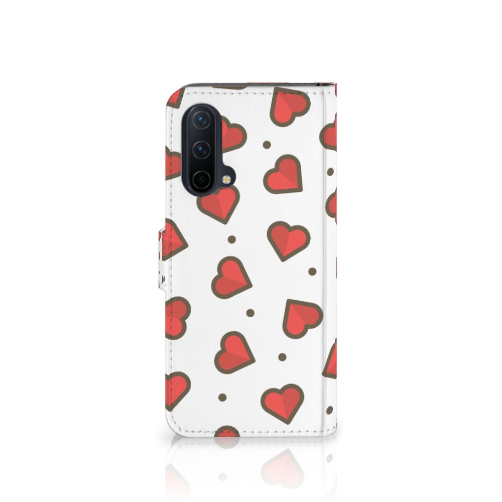 OnePlus Nord CE 5G Telefoon Hoesje Hearts