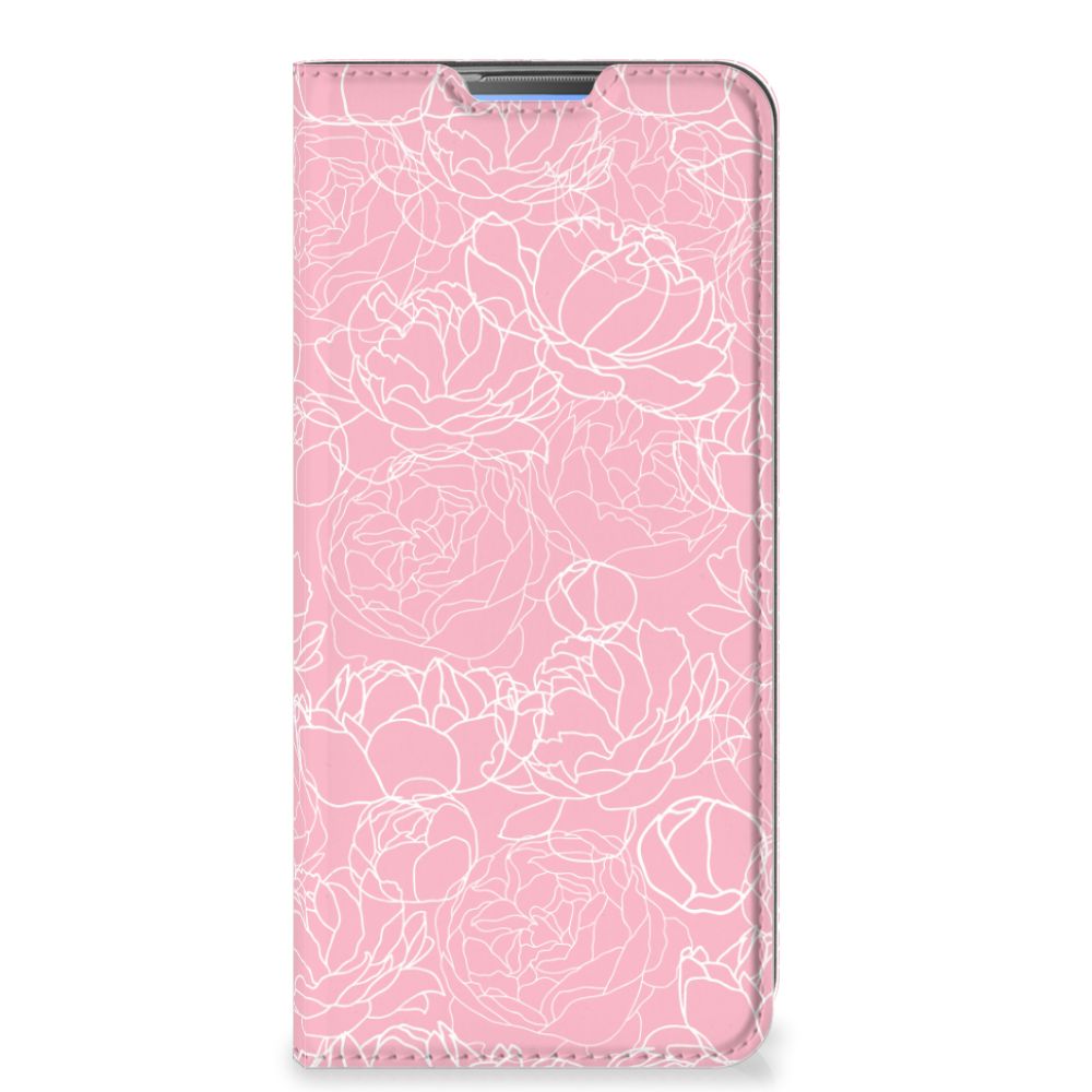 OPPO A53 | A53s Smart Cover White Flowers - B2C Telecom