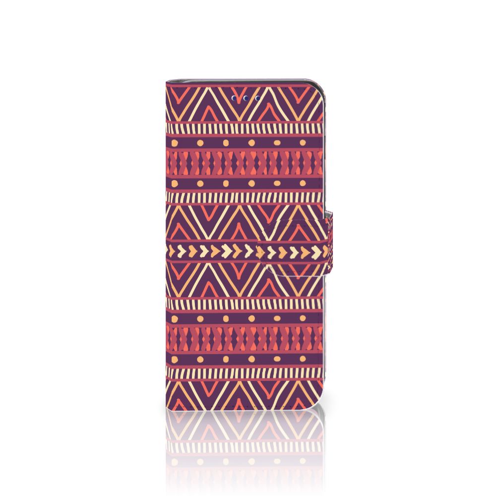 Samsung Galaxy S10 Telefoon Hoesje Aztec Paars