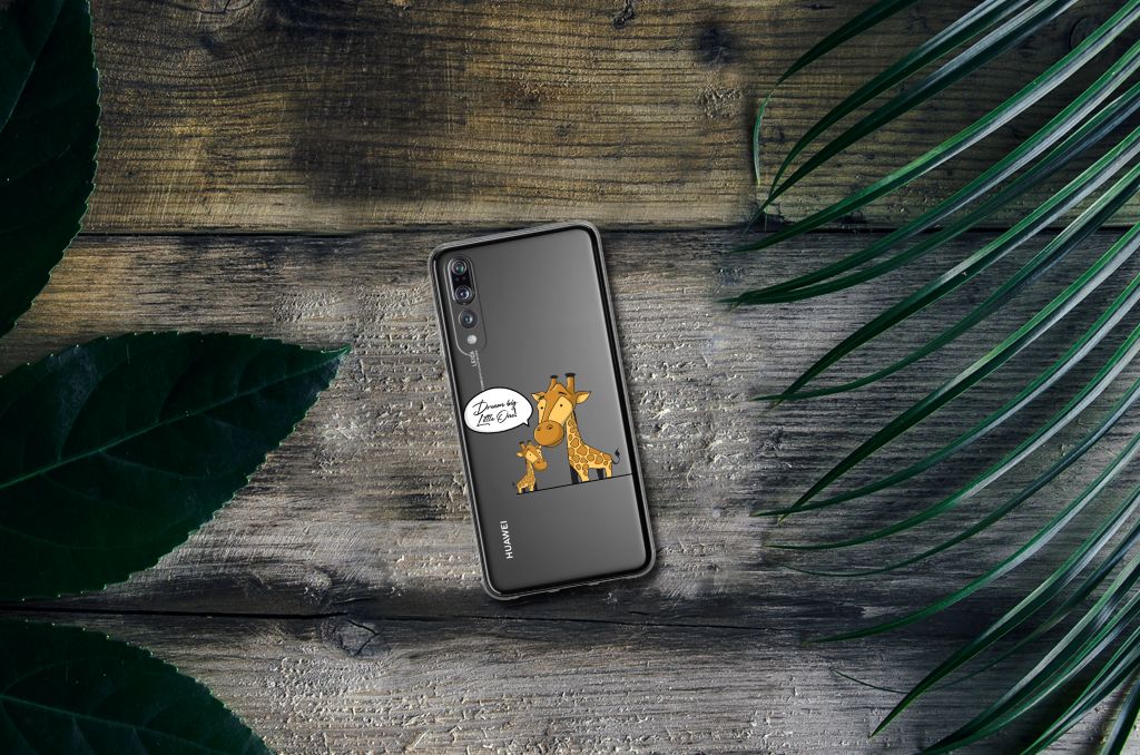 Huawei P20 Pro Telefoonhoesje met Naam Giraffe
