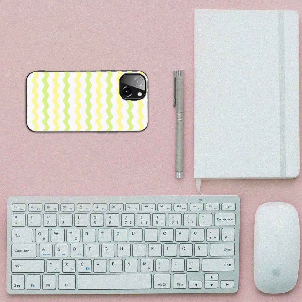 Apple iPhone 13 Back Case Waves Yellow B2C Telecom