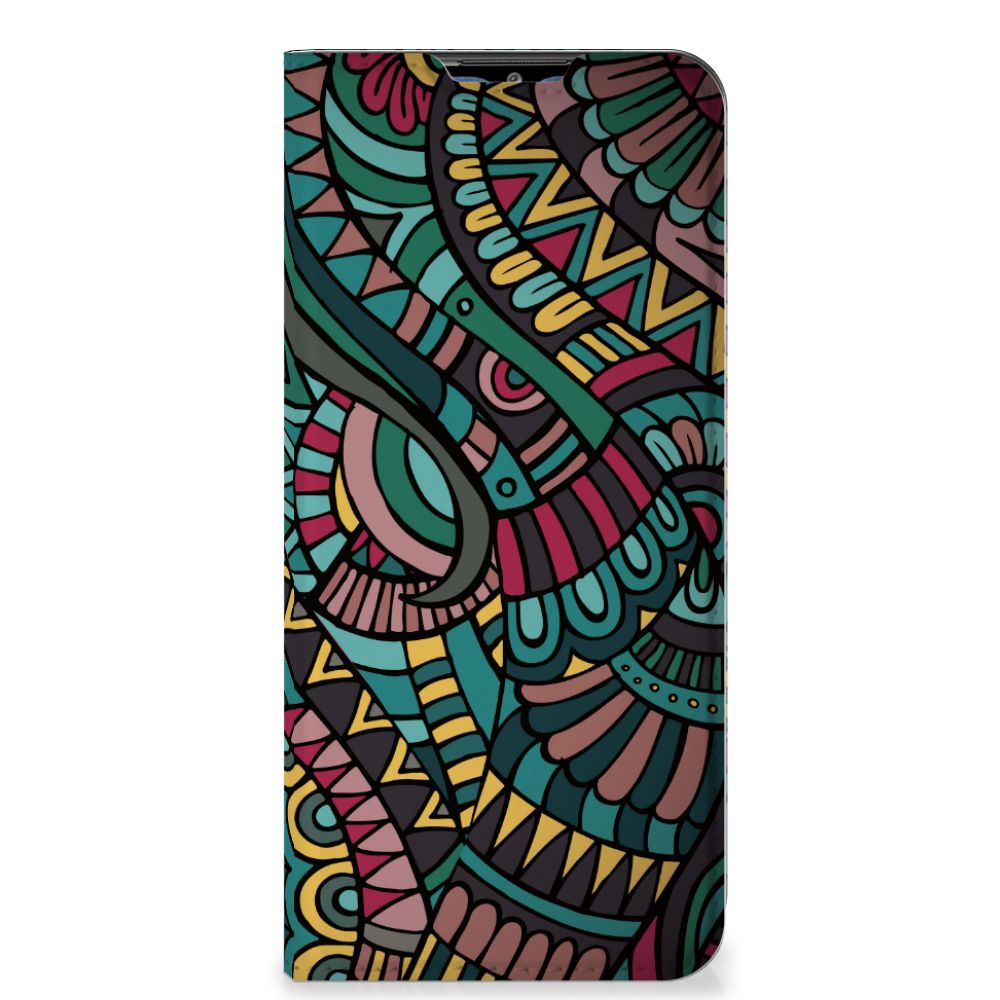 Samsung Galaxy M02s | A02s Hoesje met Magneet Aztec - B2C Telecom