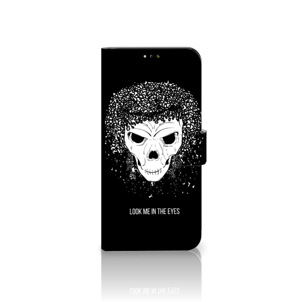 Telefoonhoesje met Naam Samsung Galaxy A03 Skull Hair