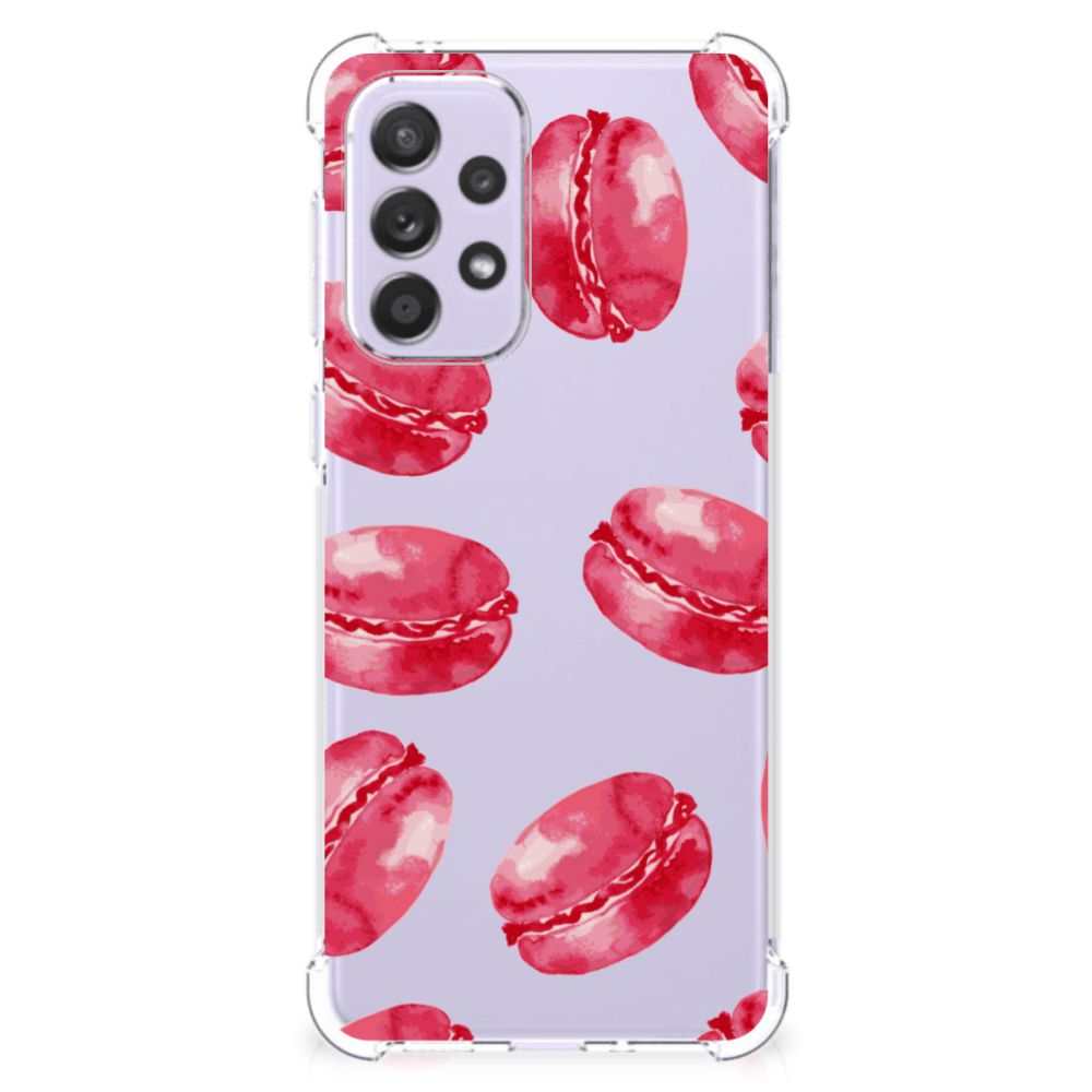 Samsung Galaxy A33 Beschermhoes Pink Macarons B2C Telecom