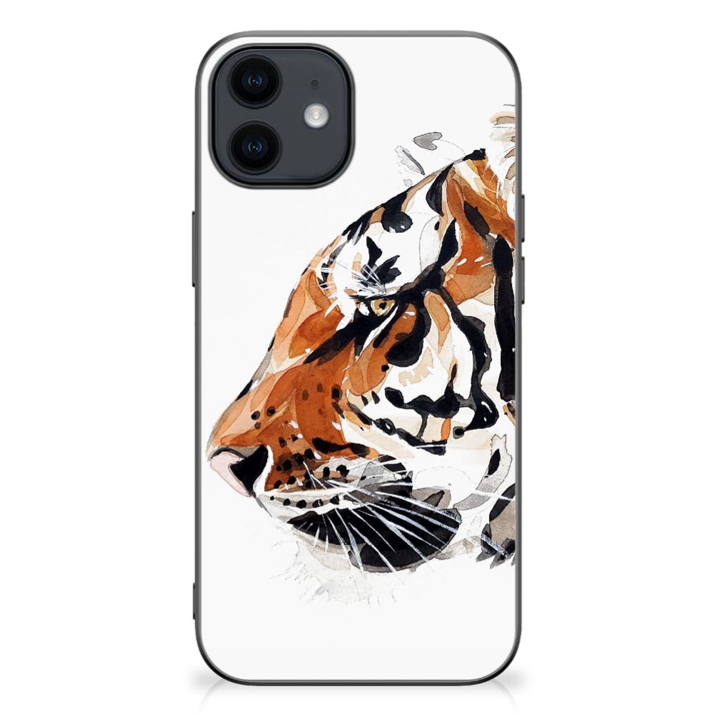 Case iPhone 12 Pro | 12 (6.1") Watercolor Tiger