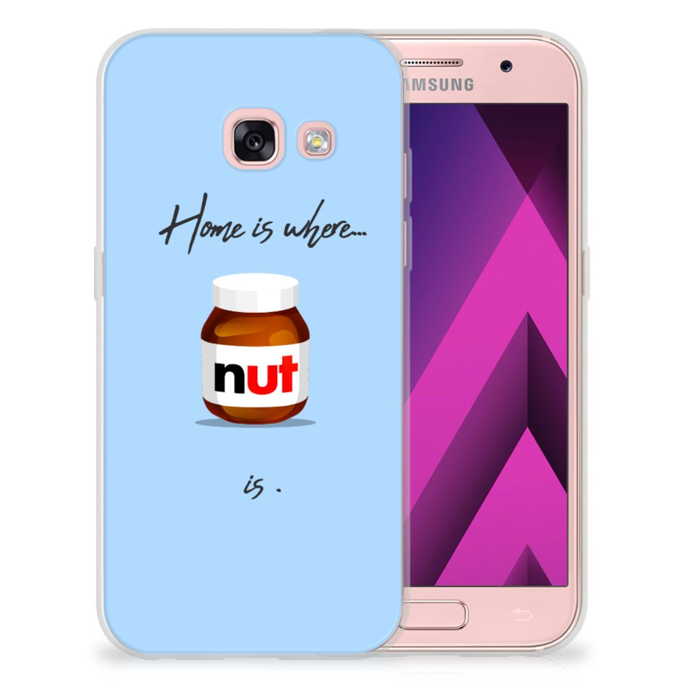 Samsung Galaxy A3 2017 Siliconen Case Nut Home