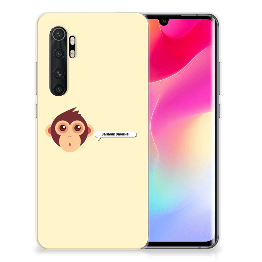 Xiaomi Mi Note 10 Lite Telefoonhoesje met Naam Monkey