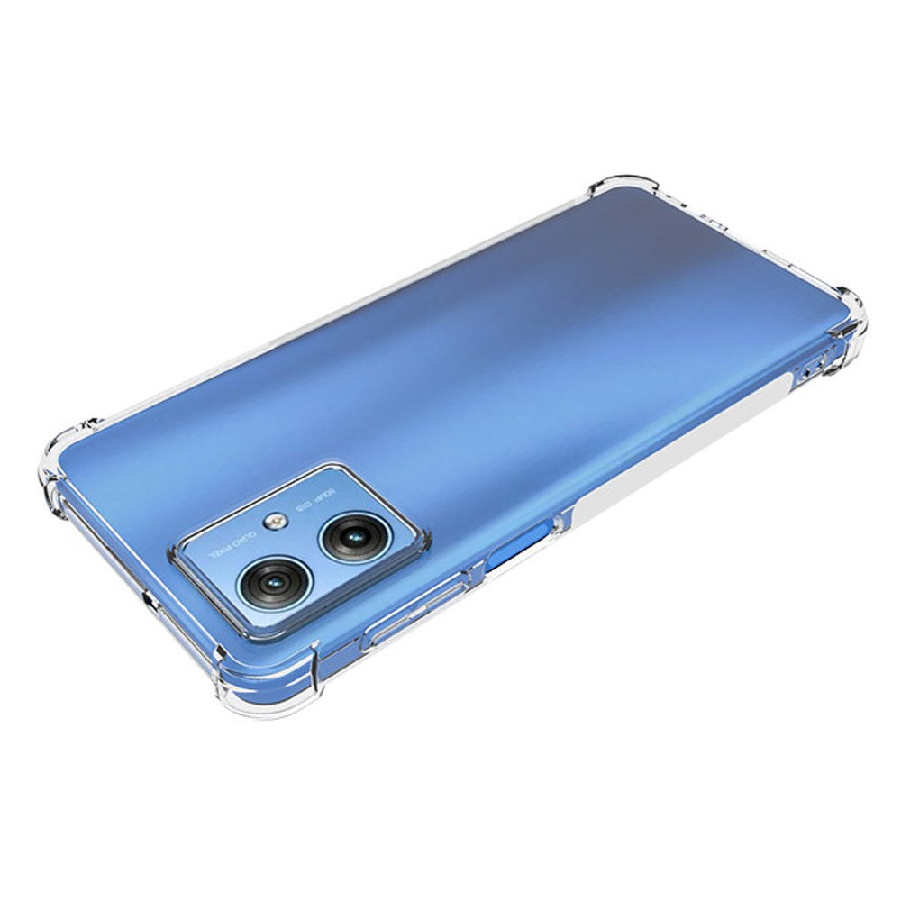 Anti-shock Back Cover voor de Motorola Moto G54 Transparant