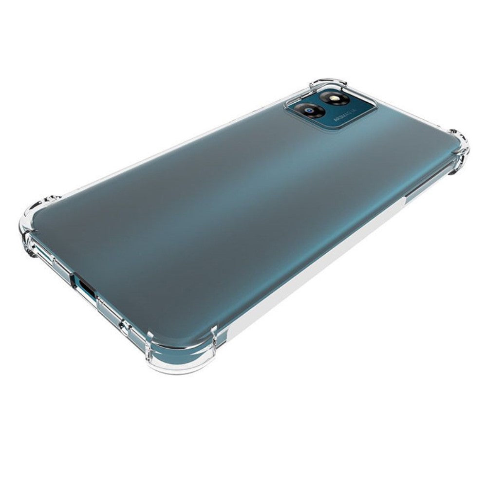 Anti-shock Back Cover voor de Motorola Moto E13 Transparant
