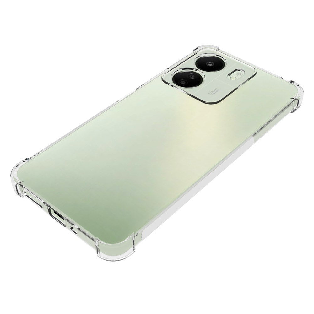 Anti-shock Back Cover voor de Xiaomi Redmi 13C 4G Transparant