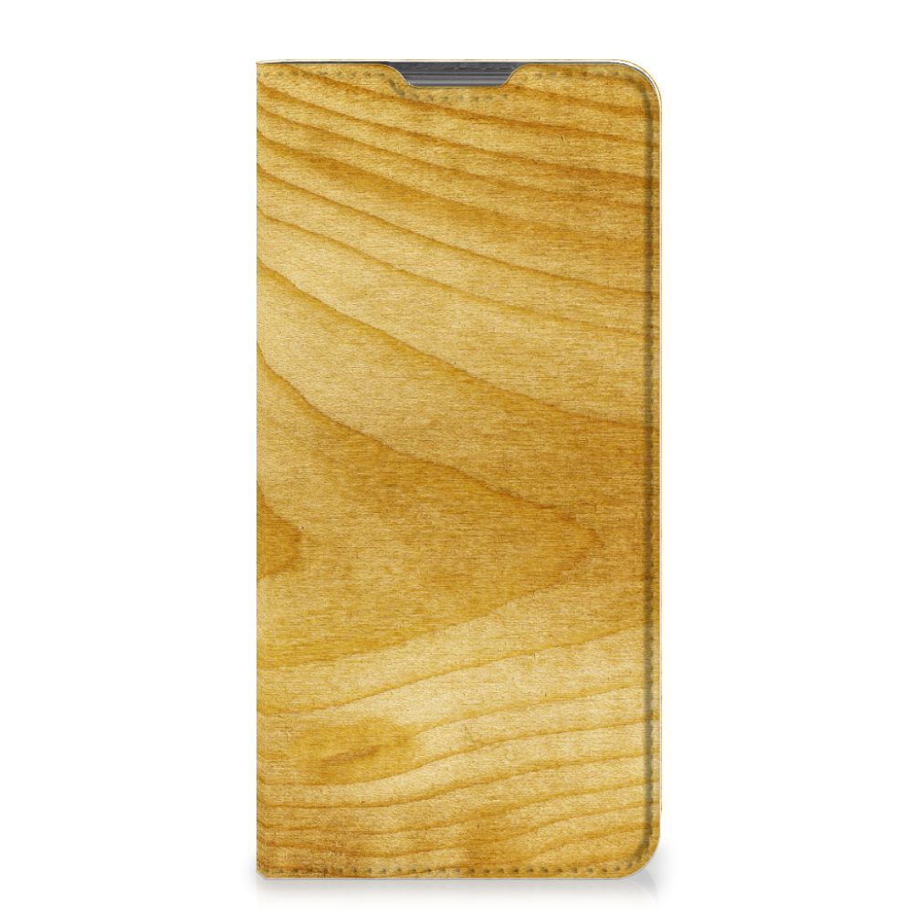 Motorola Moto G52 | Moto G82 Book Wallet Case Licht Hout