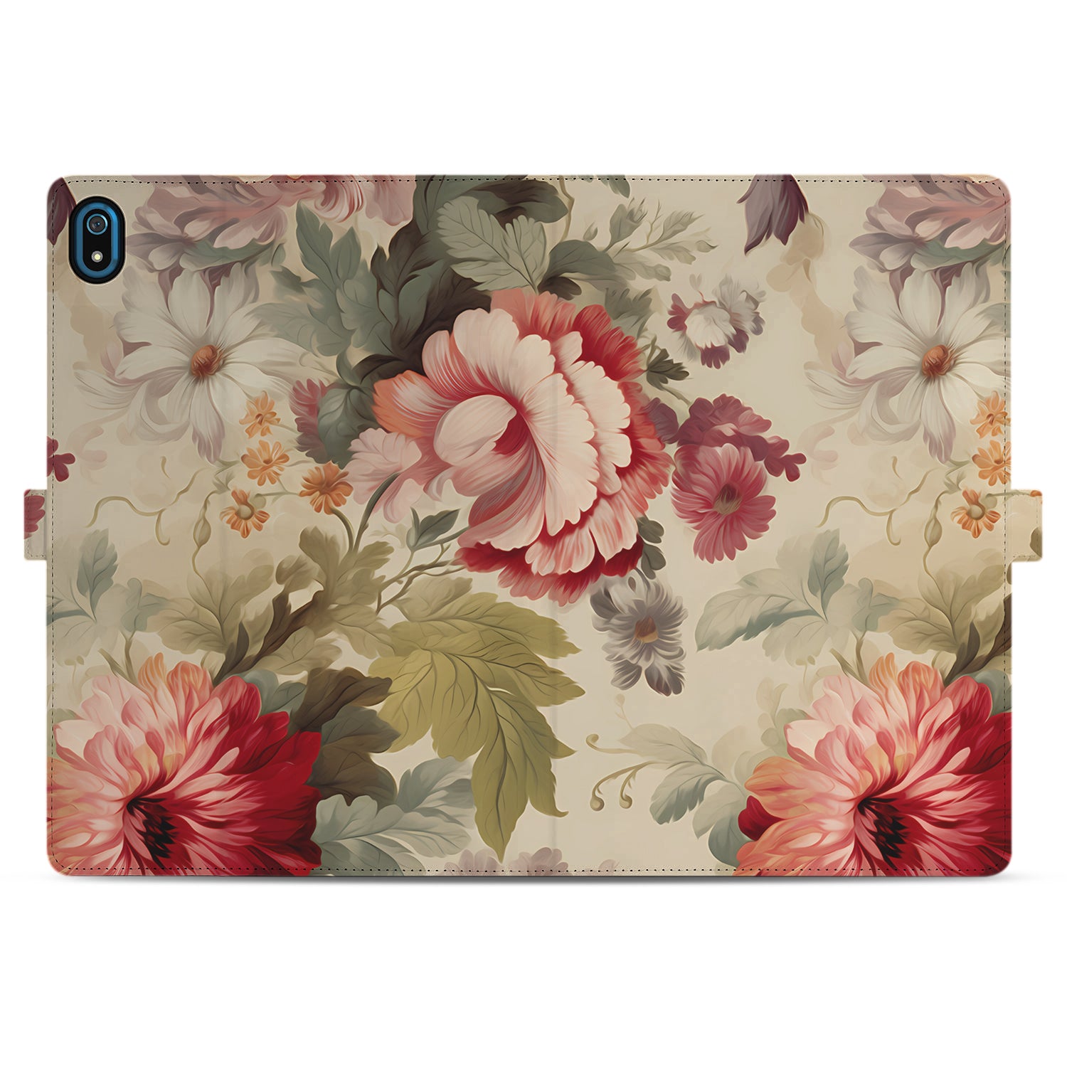 Uniek Nokia T20 Tablethoesje met Stand - Bloemen Design | B2C Telecom