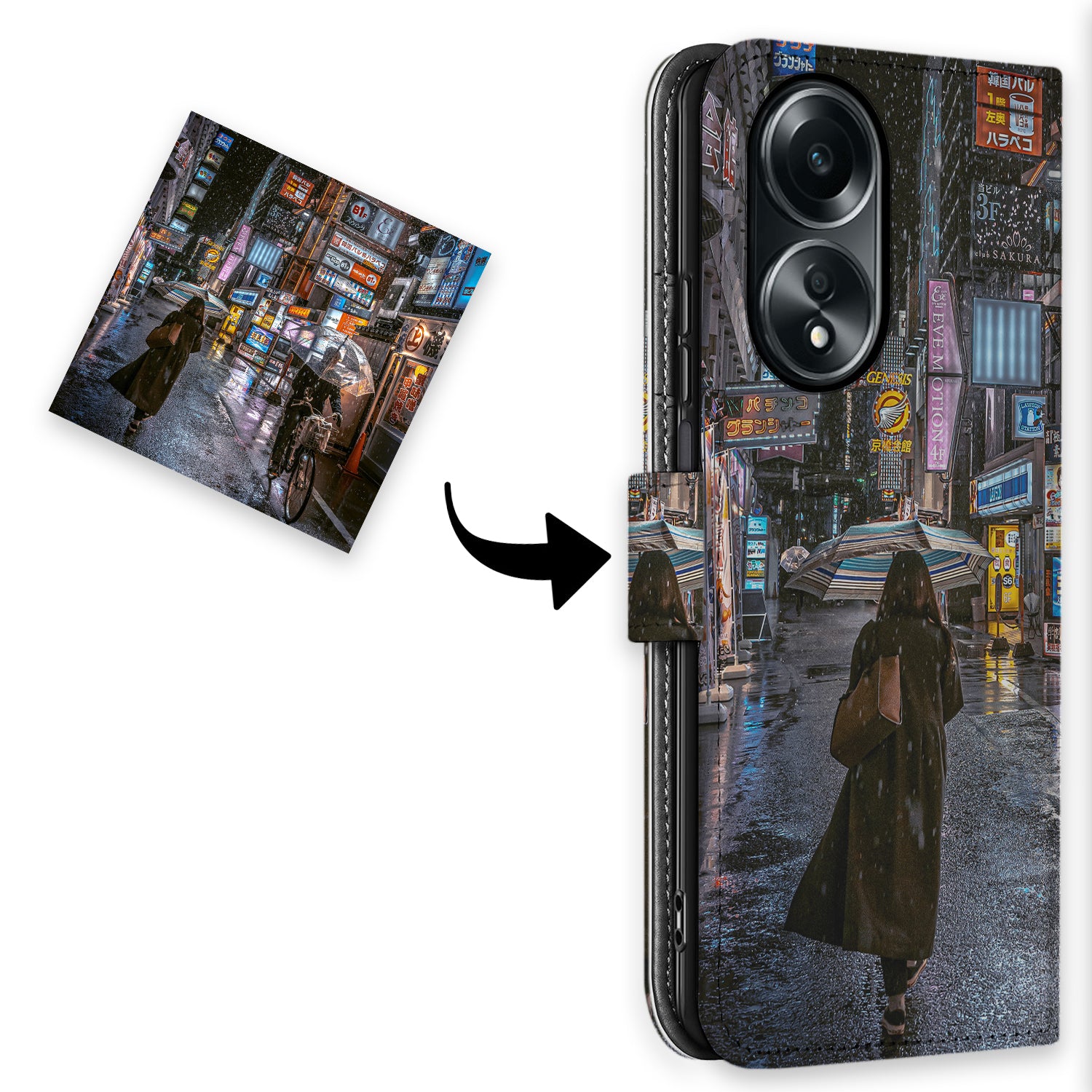 Book Case Hoesje Maken voor de OPPO A58 4G