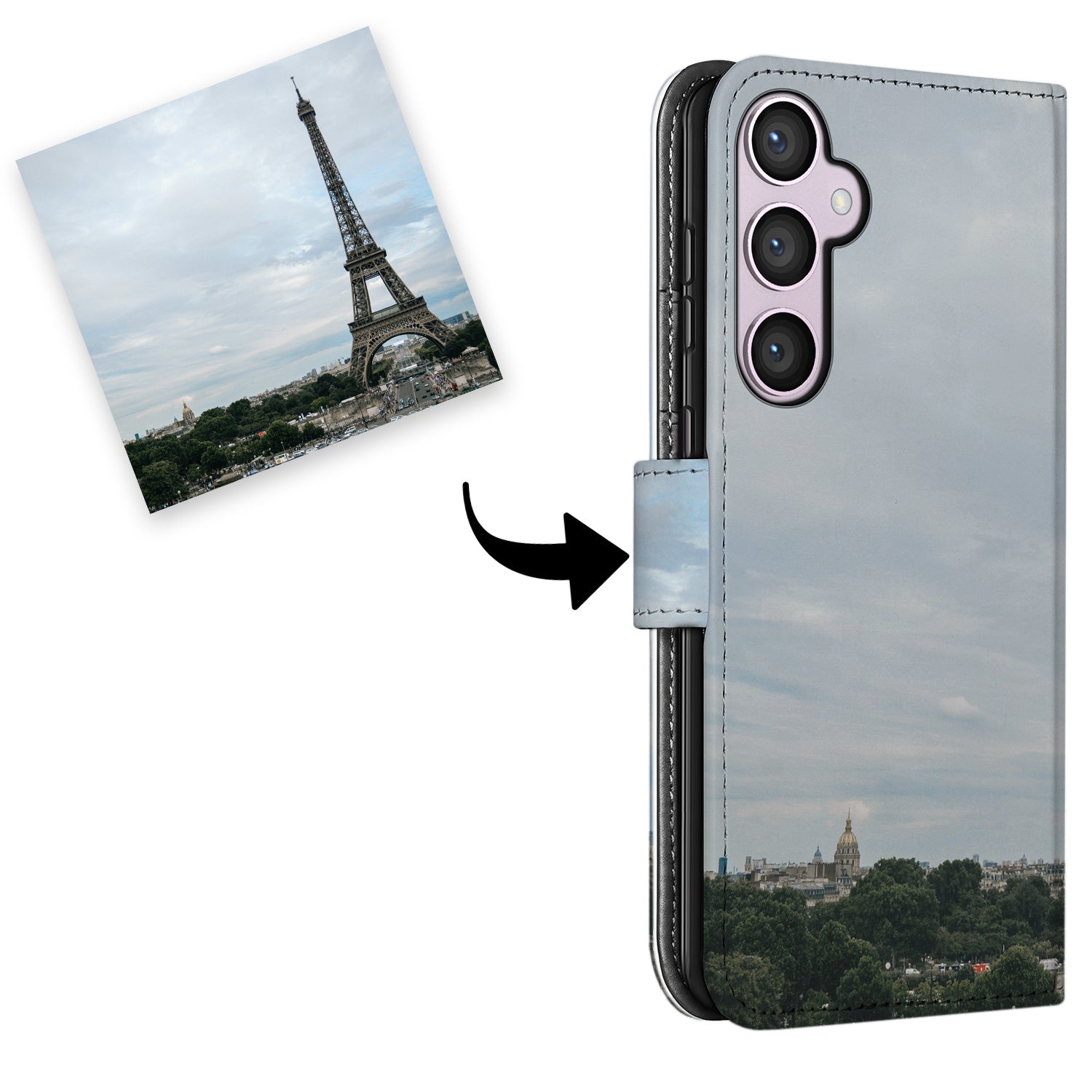 Book Case Hoesje Maken voor de Samsung Galaxy S24 Plus