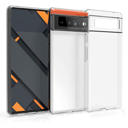 TPU Back Cover Hoesje voor de Google Pixel 6 Transparant