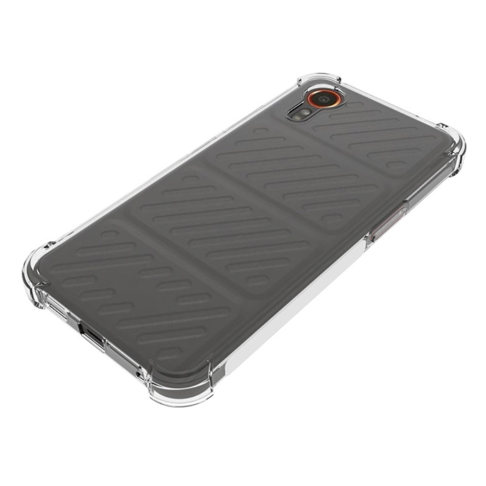 Anti-shock Back Cover voor de Samsung Galaxy Xcover 7 Transparant