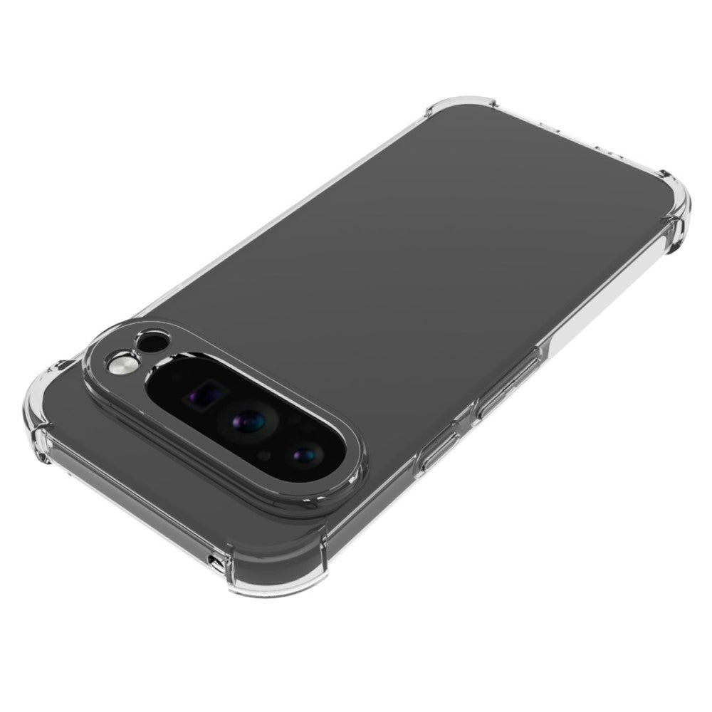 Anti-shock Back Cover voor de Google Pixel 9 Pro Transparant