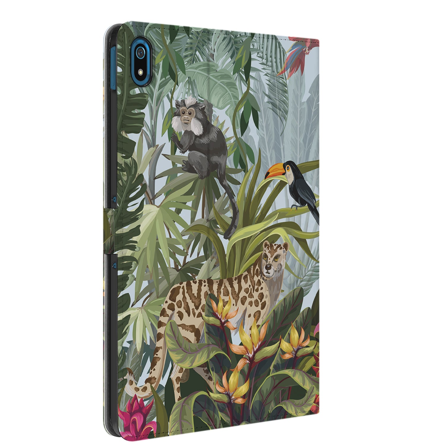 Uniek Nokia T20 Tablethoesje met Stand - Jungle Design | B2C Telecom