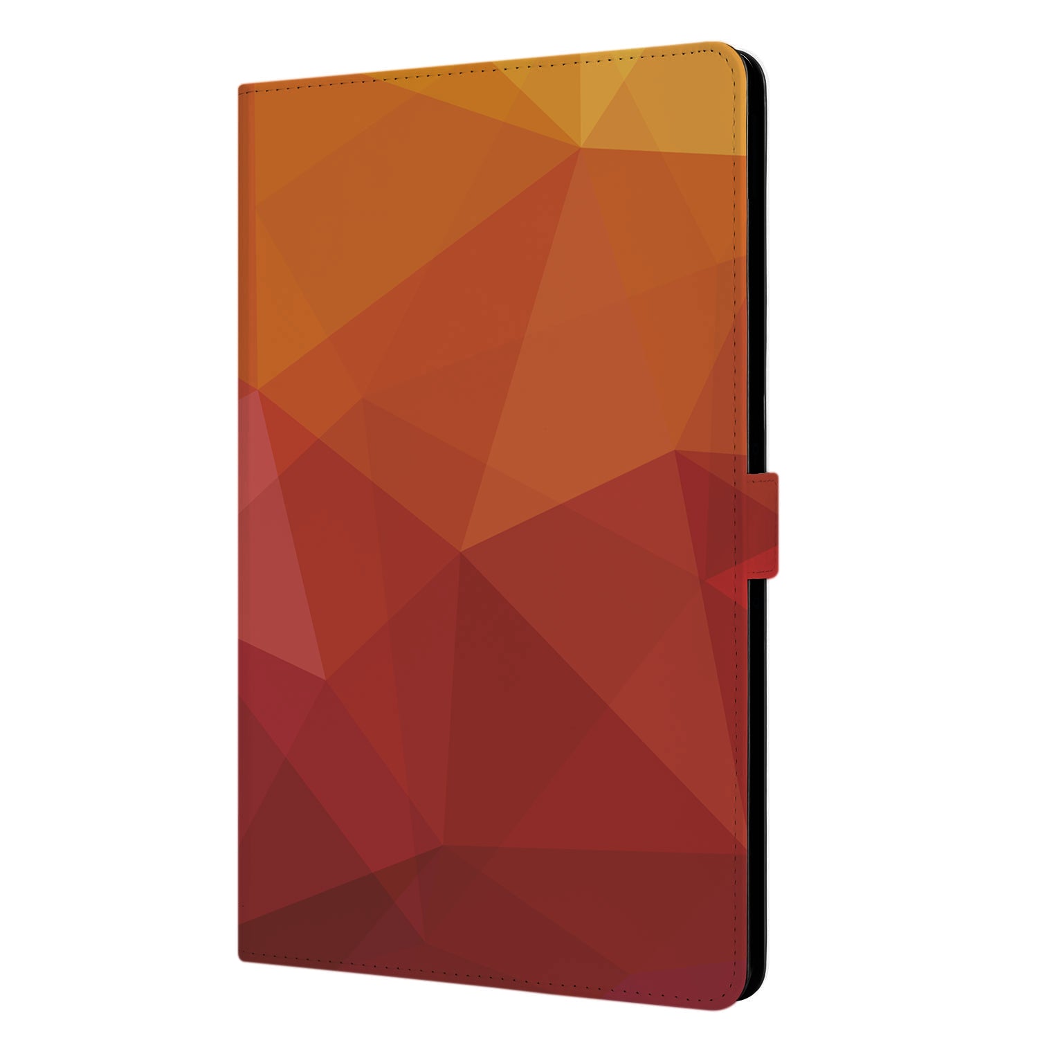 Uniek Nokia T20 Tablethoesje met Stand - Polygon Red Design | B2C Telecom