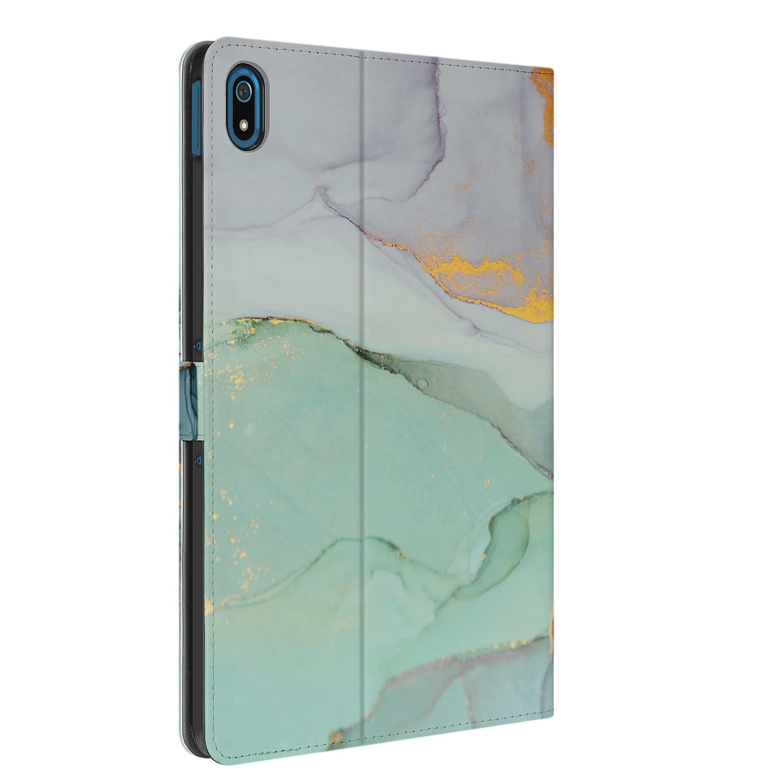 Uniek Nokia T20 Tablethoesje met Stand - Watercolor Mix Design | B2C Telecom