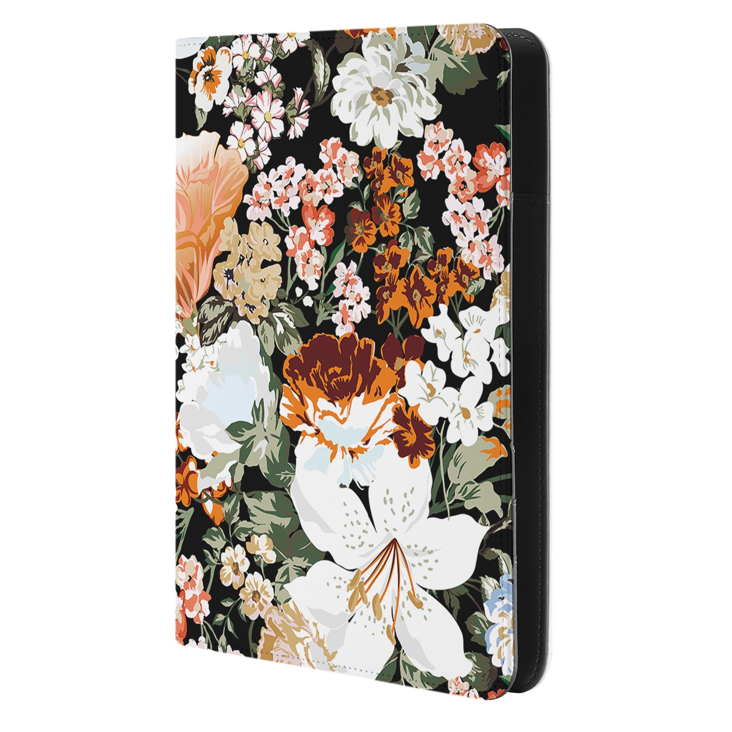 Unieke A5 Map | A5 Schrijfmap - B2C Telecom | Bloemen Dark Design