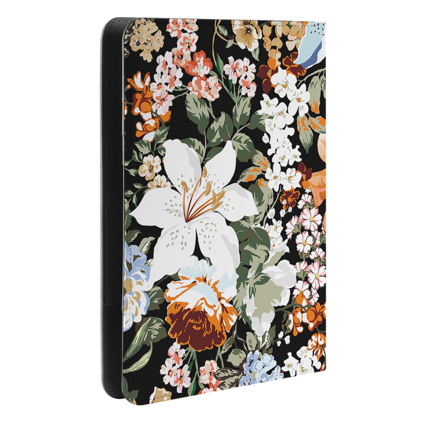 Unieke A5 Map | A5 Schrijfmap - B2C Telecom | Bloemen Dark Design