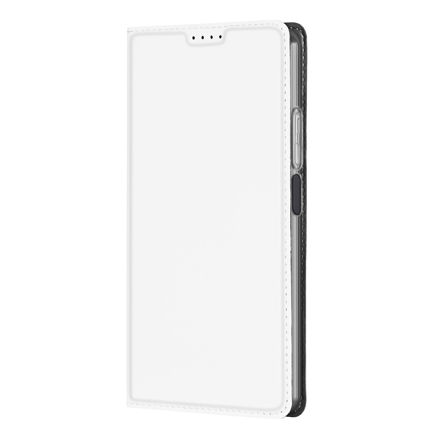 Stand Case Hoesje Xiaomi Redmi Note 13 5G Wit met Pashouder