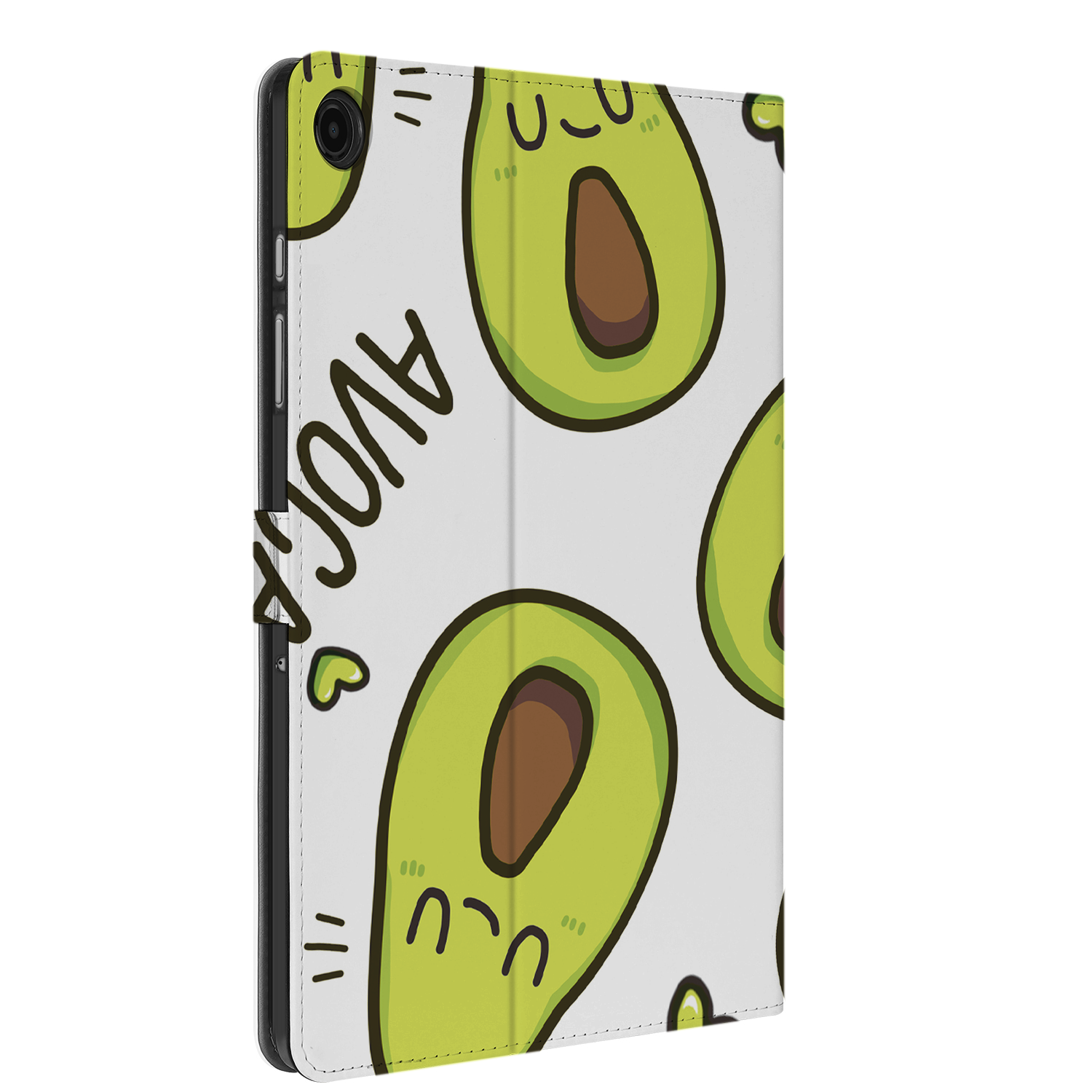 Uniek Samsung Galaxy Tab A9 Plus Tablethoesje Avocado Design | B2C Telecom